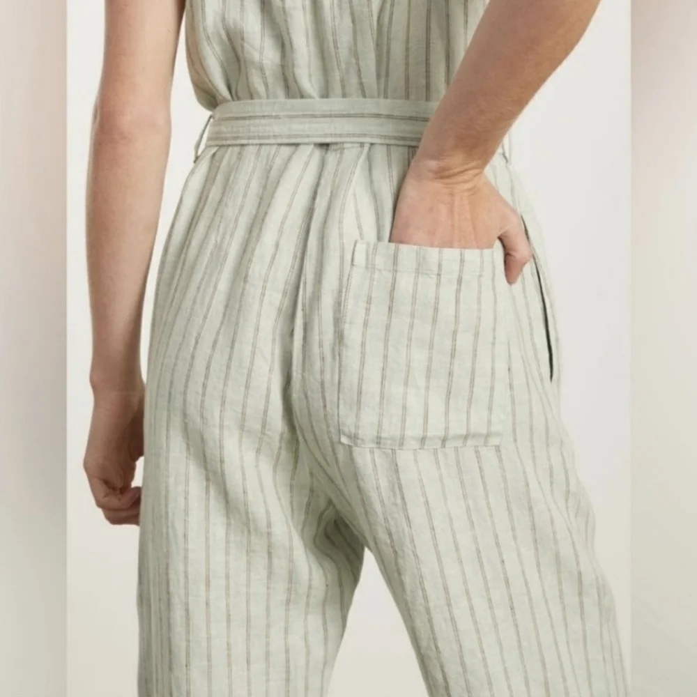 Everlane Linen Jumpsuit Size 4 NWT